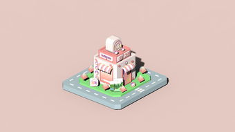 C4D插畫風(fēng)格卡通小鎮(zhèn)模型制作 廣告設(shè)計中的創(chuàng)意與實現(xiàn)